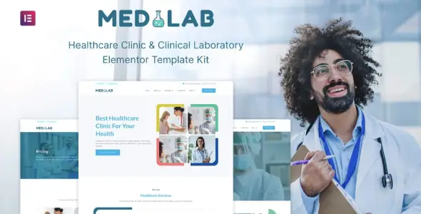 Medilab – Healthcare &amp; Clinical Laboratory Elementor Template Kit