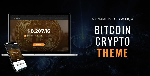 Tolarcek – A Bitcoin &amp; CryptoCurrency WordPress Blog Theme